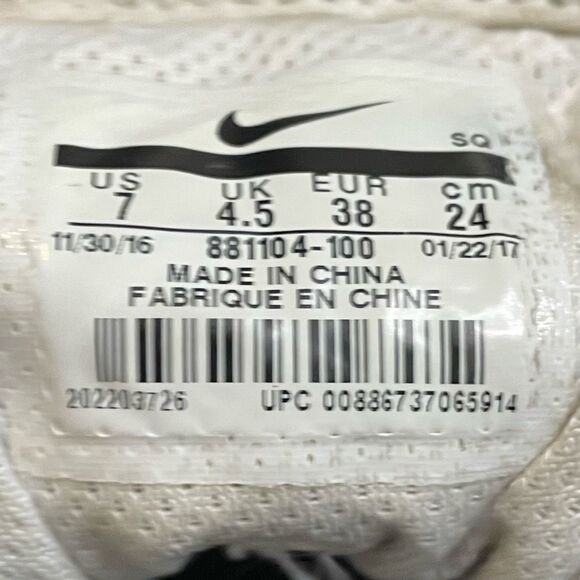 Nike Air Max 1 Ultra Essentials White Running Shoes Gray White 7 - Picture 9 of 9